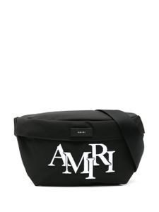 AMIRI sac banane à logo brodé - Noir