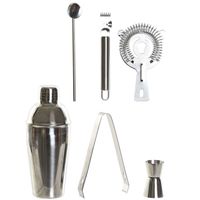 RVS cocktailshaker set 6-delig 550 ml - thumbnail