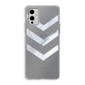 Marmeren pijlen: OnePlus 9 Transparant Hoesje