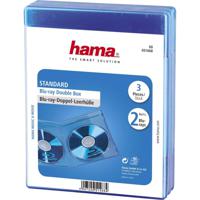 Hama 00051468 Blu-ray hoes 2 CDs/DVDs/Blu-rays Blauw Polypropyleen 3 stuk(s) - thumbnail