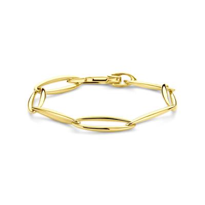 14k Gouden Schakelarmband 9,5 mm - 20 cm voor Heren of Dames