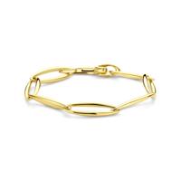 14k Gouden Schakelarmband 9,5 mm - 20 cm voor Heren of Dames