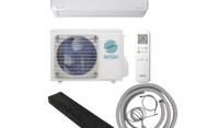 Sendo IKAROS split unit airco 2,5 kW met complete installatieset - 5 meter leiding + 2 opstellingsbalken 60 cm