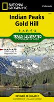 Wandelkaart 102 Topographic Map Guide Indian Peaks, Gold Hill /CO | National Geographic