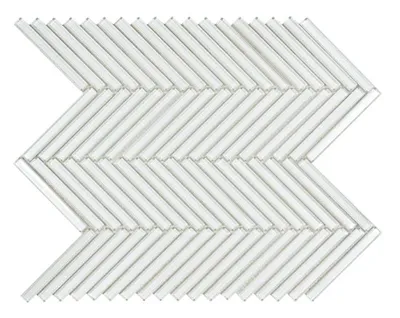 Mozaïektegel CR PLUS HG Glass WAMoz.285X305 White 8mm Glans