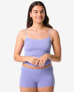 HEMA Damesboxer Naadloos Micro Blauw (blauw)