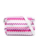 Missoni Kids sac a langer à motif zig-zag - Rose