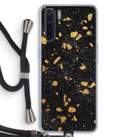 Terrazzo N°7: Oppo A91 Transparant Hoesje met koord