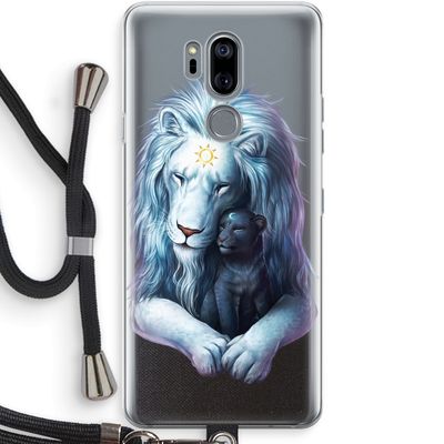 Child Of Light: LG G7 Thinq Transparant Hoesje met koord