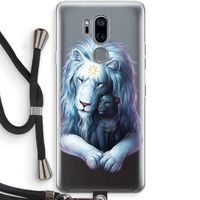 Child Of Light: LG G7 Thinq Transparant Hoesje met koord