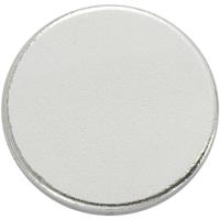 TRU COMPONENTS N35-3502 1564100 Magneetpad N35-3502 Zilver (Ø) 15 mm 1 stuk(s) - thumbnail