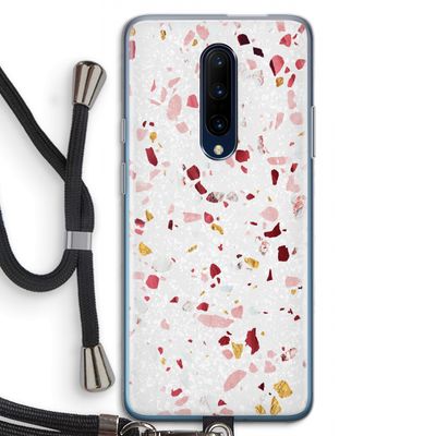 Terrazzo N°9: OnePlus 7 Pro Transparant Hoesje met koord