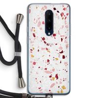 Terrazzo N°9: OnePlus 7 Pro Transparant Hoesje met koord