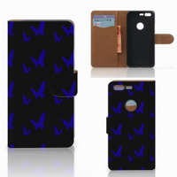 Google Pixel Telefoon Hoesje Vlinder Patroon - thumbnail