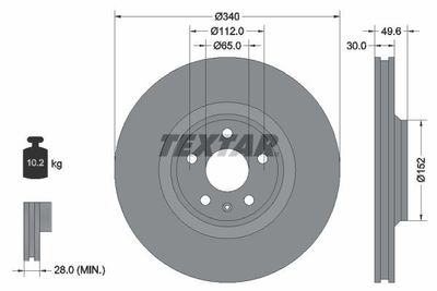 Remschijf 92160505