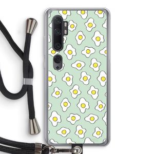 Spiegeleitjes: Xiaomi Mi Note 10 Transparant Hoesje met koord