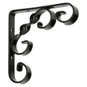 pgb-Europe FG | Plankendrager ornament 250x250 ZnZwart FG03840032502505