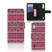 Xiaomi Mi 9 Lite | Telefoon Hoesje | Aztec Paars | Portemonnee hoesje