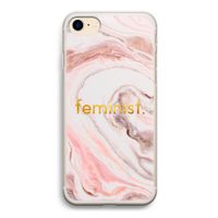 Feminist: iPhone 7 Transparant Hoesje