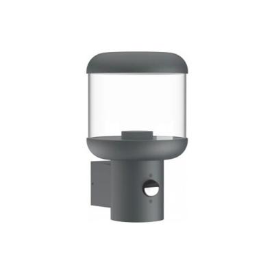 LED Buitenlamp - Wandlamp Luciana - Dimbaar - PIR Sensor - vervangbare E27 lamp - IP54