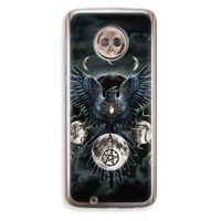 Sinister Wings: Motorola Moto G6 Transparant Hoesje Sinister Wings: Motorola Moto G6 Transparant Hoesje