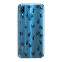 Miauw: Huawei P20 Lite Transparant Hoesje