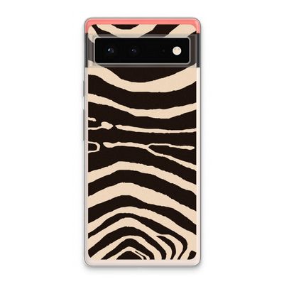 Arizona Zebra: Google Pixel 6 Transparant Hoesje