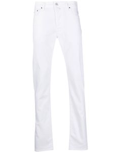 Jacob Cohën Straight jeans - Wit