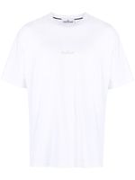 Stone Island t-shirt en coton à imprimé Compass - Blanc - thumbnail