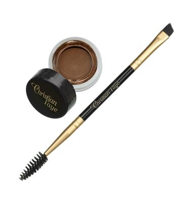 Eyebrow dip pomade dark brown