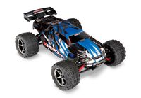 Traxxas E-Revo 1/16 VXL brushless truggy RTR - Blauw