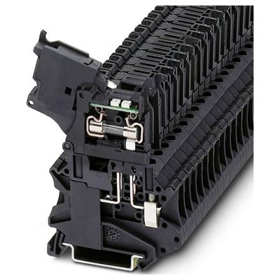 Phoenix Contact 3248005 Zekering-serieklem Zwart 50 stuk(s)