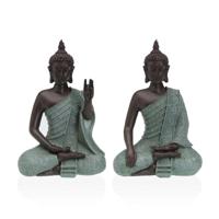Decoratieve figuren Versa Boeddha 9 x 20 x 14 cm