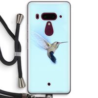 Kolibri: HTC U12+ Transparant Hoesje met koord