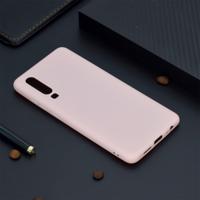 Candy Color TPU Case voor Huawei P30 (roze)