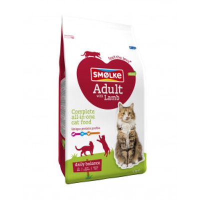 Smølke Adult met lam kattenvoer 10 kg