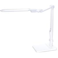 LED Bureaulamp 9W - Dimbaar en Aanpasbare Kleur - Mat Wit Design