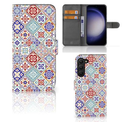Samsung Galaxy S23 Plus | Bookcase | Tiles Color