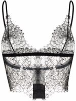 Dolce & Gabbana soutien-gorge à empiècements en dentelle - Noir