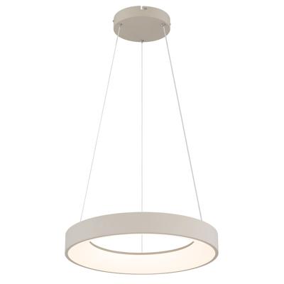 Globo Moderne hanglampGallegos zand bruin Ø 50cm - 48487-48H