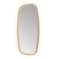 Hotbath &More Mirrors Contour LED Badkamerspiegel - Figuur - 80 x 40 cm - Geborsteld Koper Pvd