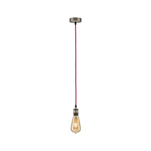 Paulmann Pendant hangende plafondverlichting Flexibele montage E27 Bruin, Rood