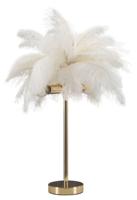 TAFELLAMP PALM WIT CM Ø 40X55
