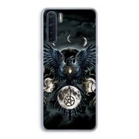 Sinister Wings: Oppo A91 Transparant Hoesje