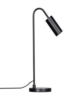 Minimalistische tafellamp mat zwart met schakelaar en GU10 fitting By Rydens Curve