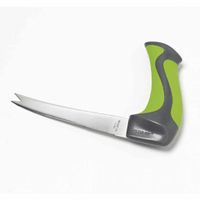 Vorkmes met gehoekt handvat | Lengte mes 14 cm | Roestvrijstaal | Anti-slip handvat | Vaatwasmachine bestendig | PR63017
