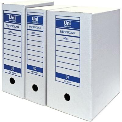 Archiefdoos Unipapel Unisystem Definiclas Wit A3