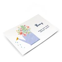 Beterschap ansichtkaart met foto