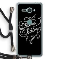 Laters, baby: Sony Xperia XZ2 Compact Transparant Hoesje met koord