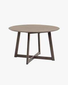 Kave Home Kave Home Eetkamerstoel Maryse, Uitschuifbare tafel maryse 70 (120) x 75 cm afwerking in essenhout